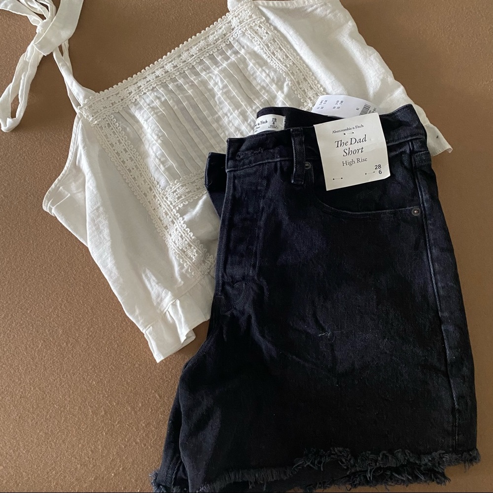 Abercrombie & Fitch The Dad Short High Rise